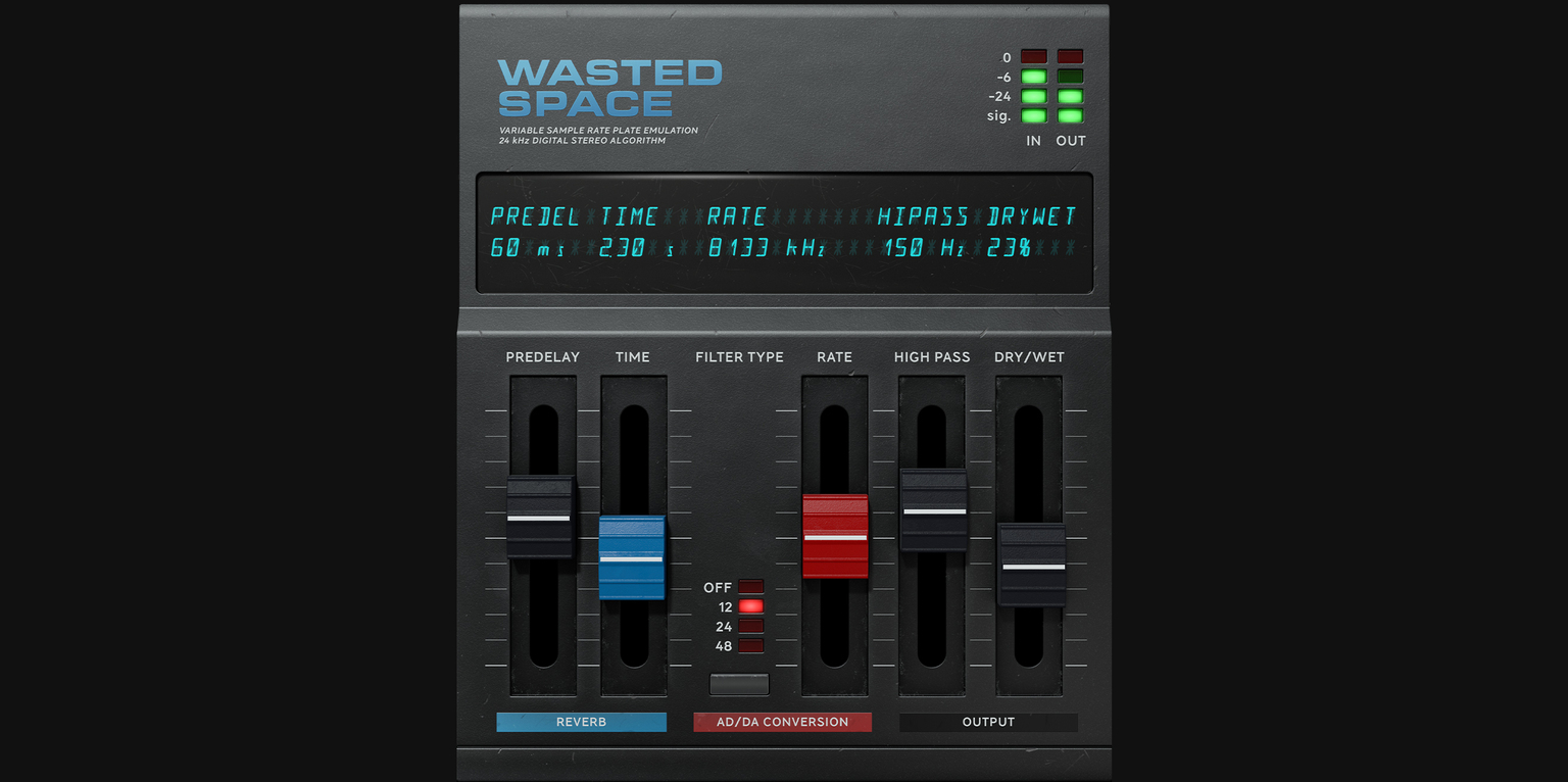 Softube Wasted Space Lo-Fi Reverb  (Latest Version)